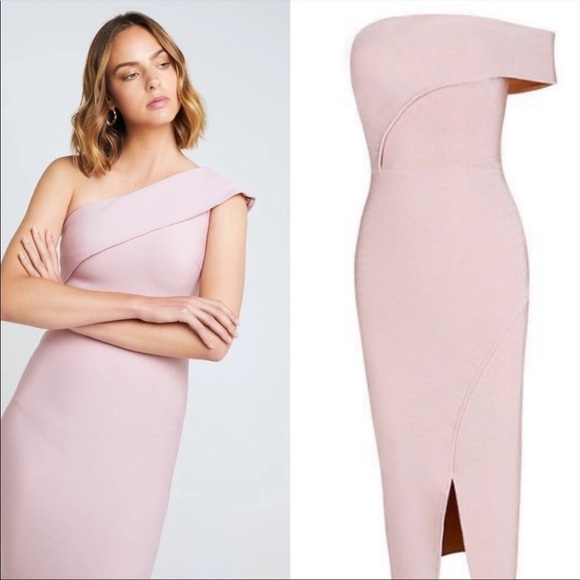 NEW‎ Few Moda London Bandage Dress Pale Pink Medium - Picture 2 of 12